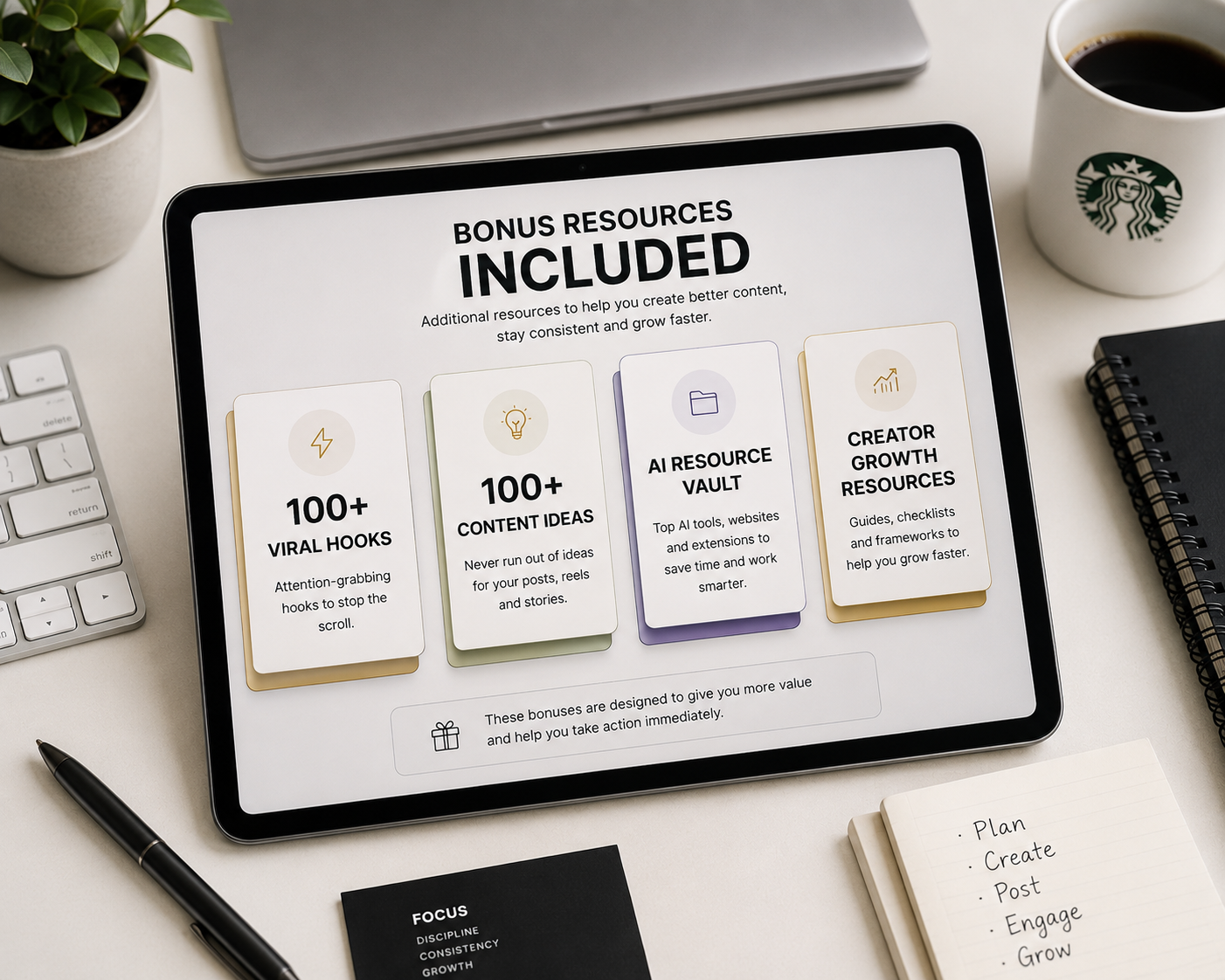 AI Creator Launch Kit™  Grow From 0 To 1,000 Followers Faster Using AI