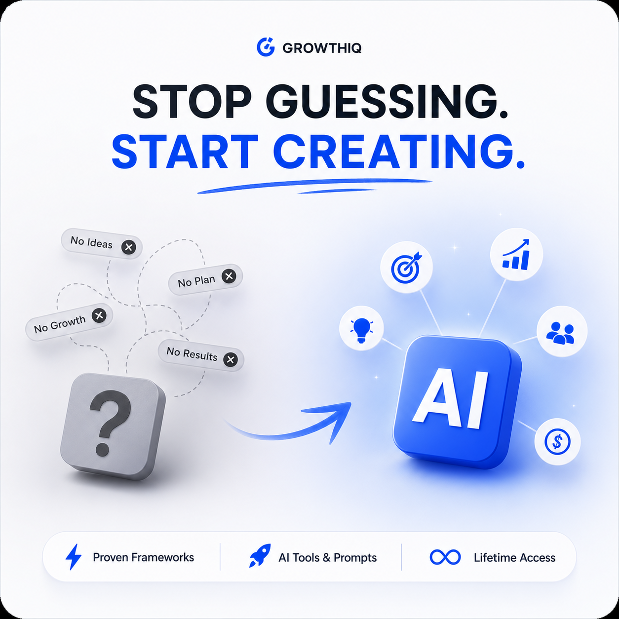 AI Creator Launch Kit™  Grow From 0 To 1,000 Followers Faster Using AI